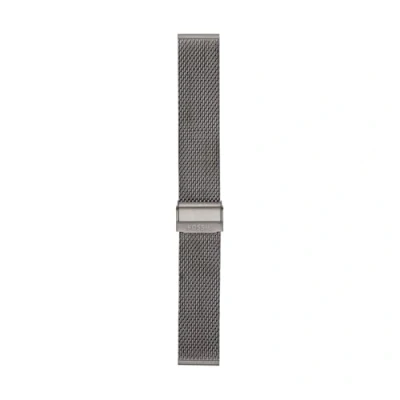 Abbildung von Fossil Herrenarmband 22mm Smoke Edelstahl, S221441