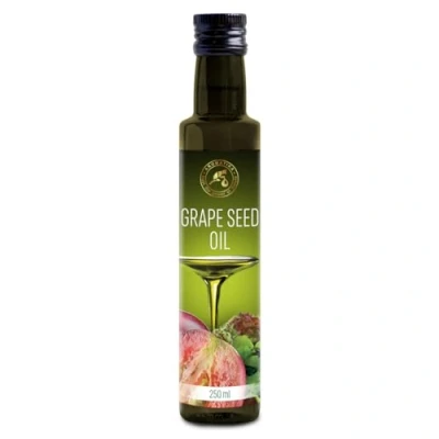 Abbildung von Traubenkernöl 250ml Raffiniert Italien Rein &amp; Natürlich Traubenöl für verschiedene Gerichte Fleisch Fisch Gedünstetes gebackenes Gemüse Edible Oil Grapeseed