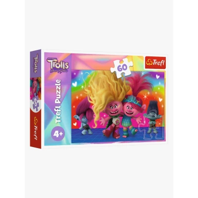 Abbildung von Trefl Trolls Puzzle 60 Teile