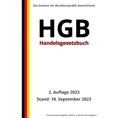 Abbildung von Handelsgesetzbuch HGB, 2. Auflage 2023: Die Gesetze der Bundesrepublik Deutschland