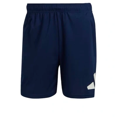 Abbildung von adidas Performance TR ES LOGO SHO kurze Sporthose Dark blue white, Herren, Größe: Mx9&quot;, white