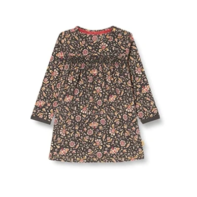 Abbildung von Noppies Baby Mädchen G Dress LS Shelby AOP Kinderkleid, Phantom P008, 50