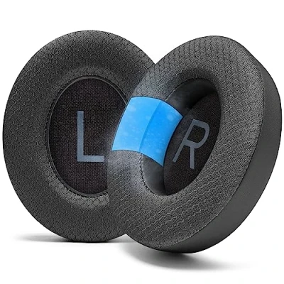 Abbildung von WC Freeze NC700 Kühlende Gel Ohrpolster für Bose Noise Cancelling 700 Kopfhörer Atmungsaktives Sportgewebe, kühlendes Gel, extra dick und länger kühl Black