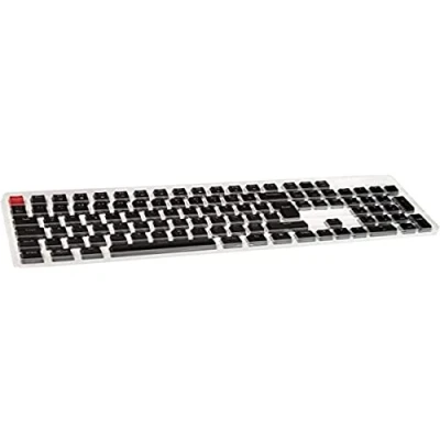 Abbildung von Glorious PC Gaming Race Kompatibel mit ABS Keycaps 105 St., Schwarz, ISO, DE Layout