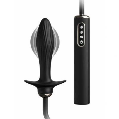 Abbildung von Analvibrator „Auto Throb Inflatable Vibrating Plug“ zum Aufpumpen
