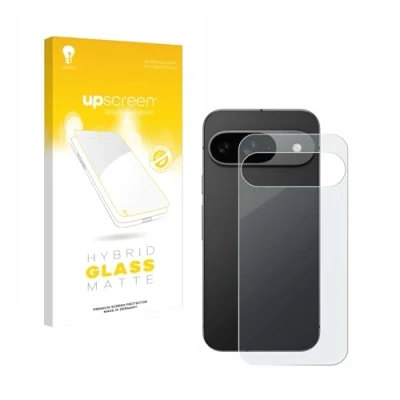 Abbildung von upscreen Entspiegelungs Schutzglas für Google Pixel 9 (Rückseite) Schutzfolie Matt, Glas Folie [mattierend, 9H Panzerschutz, Anti Fingerprint]