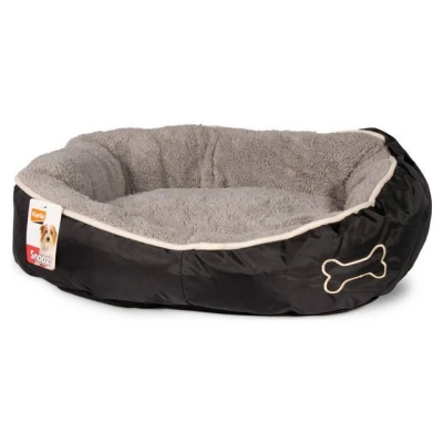 Abbildung von Karlie Tierbett Hundekorb Chipz rund grau