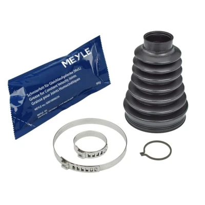 Abbildung von MEYLE 100 495 0030 Achsmanschette getriebeseitig, Vorderachse TPE (thermoplastischer Elastomer) VOLKSWAGEN: Multivan 5 (7HM, Transporter Bus