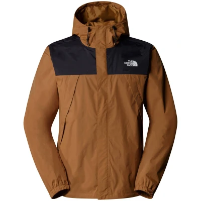 Abbildung von The North Face Antora Jacket Hardshelljacke, Herren, Größe: Small, Utility brown/black