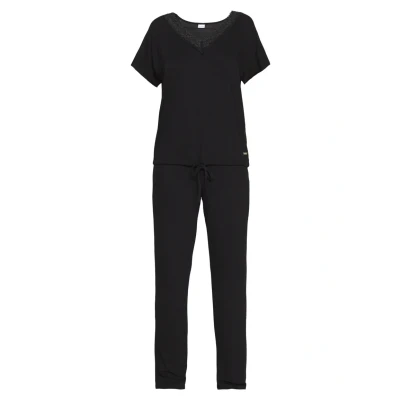 Abbildung von Lascana LAS Basic SET Nachtwäsche Set, Damen, Größe: 32/34, Black