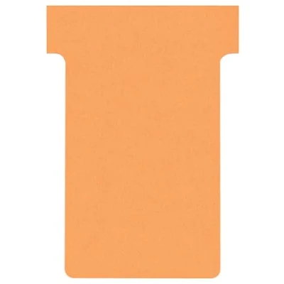 Abbildung von FRANKEN Kartentafel Zubehör T Karten, Index 1, 100 Stück, orange, TK105