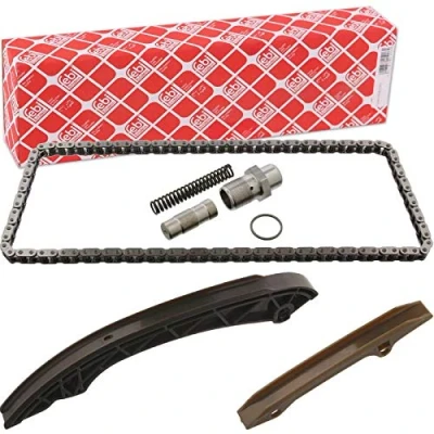 Abbildung von febi bilstein 30410 Steuerkettensatz für Nockenwelle, mit Gleitschienen und Kettenspanner , 1 Stück