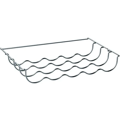 Abbildung von Siemens KS10Z030 / Flaschenablage für aufgelistete freistehende Kühlgeräte von Siemens/bis zu 5 Flaschen 29,05 x 45,81 6,87 cm (L B H) lebensmittelecht/chrom