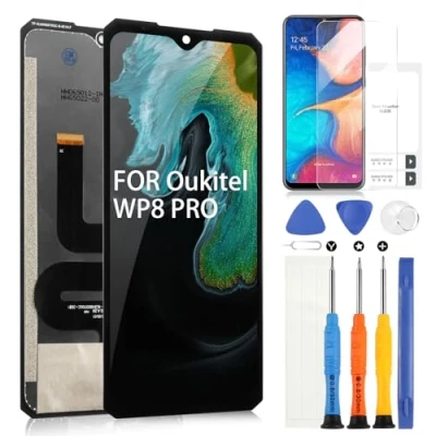 Abbildung von LCD Display für Oukitel WP8 PRO Bildschirm Ersatz Digitizer Touchscreen Assembly mit Reparatur Set