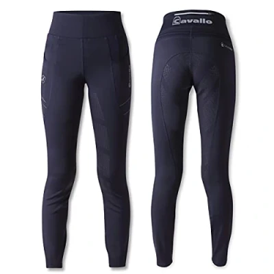 Abbildung von Cavallo Reitleggings CavalLin Grip RL Dunkelblau 32 Agradi.deVerkauft von Agradi