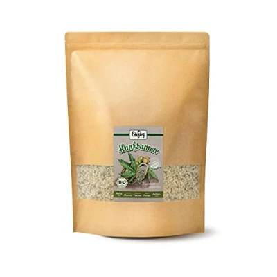 Abbildung von Biojoy BIO Hanfsamen geschält (2 kg), roh und ganz