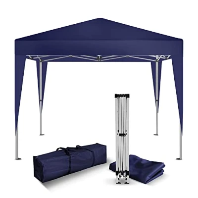 Abbildung von Kronenburg Faltpavillon wasserdicht Dachmaß 2 x m UV Schutz 50+ Pavillon in Blau