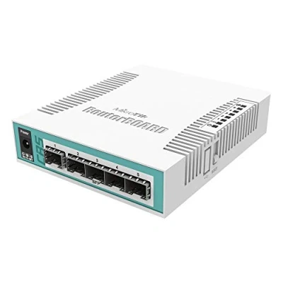 Abbildung von MikroTik CRS106 1C 5S Network Switch Gigabit Ethernet (10/100/1000) Power Over (PoE) White