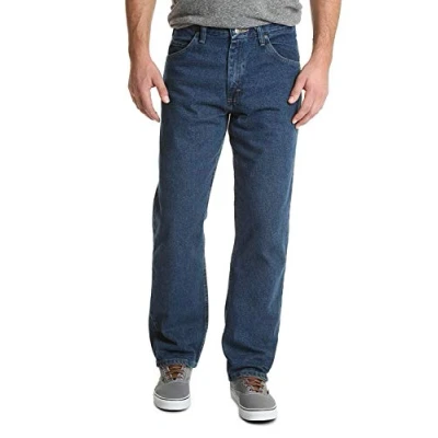 Abbildung von Wrangler Authentics Herren Regular Fit Comfort Flex Waist Jeans, Hell, Stonewashed, 38W / 30L