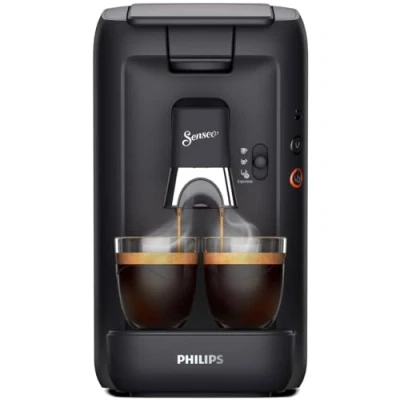 Abbildung von Philips Senseo Kaffeepadmaschine &quot;Maestro CSA260/60, mit drei Kaffee Einstellungen&quot;, aus 80% rec. Plastik, Memo Funktion, inkl. Gratis Zugabe, Wert 14 UVP