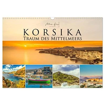 Abbildung von Korsika Traum des Mittelmeers 2025 (Wandkalender DIN A3 quer), CALVENDO Monatskalender