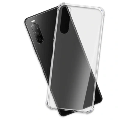 Abbildung von mtb more energy® Case Soft Armor kompatibel mit Sony Xperia 10 II (6.0&#039;&#039;) Anti Shock Verstärkung 1,5mm TPU Schutz Hülle Cover Tasche Handyhülle