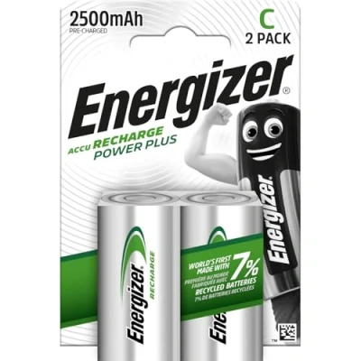 Abbildung von ENERGIZER C (HR14) Power Plus E300321800 Gerätebatterie 1.2V 2500mAh Standard 2