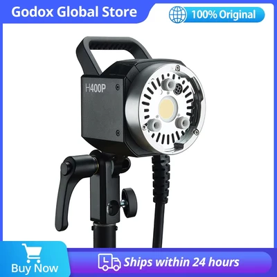 Abbildung von Godox für WITSTRO AD400Pro AD400 Pro Blitzlicht H400P Blitzkopf Bowens Mount Off Flash Handheld Verlängerungskopf