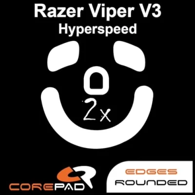 Abbildung von Corepad Skatez PRO 283 Ersatz Mausfüße kompatibel mit Razer Viper V3 HyperSpeed Wireless