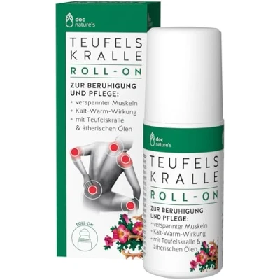 Abbildung von doc phytolabor Massageöl Teufelskralle GEL Roll On 50ml