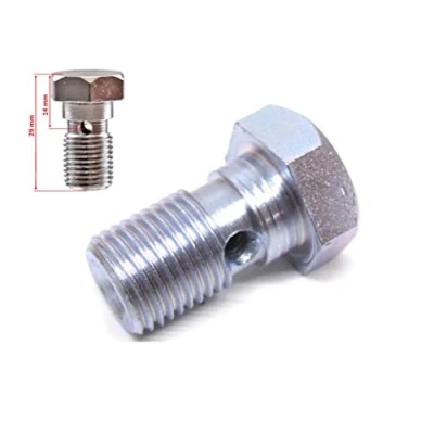 Abbildung von Universal Bremsschraube Hohlschraube M10 x 1 für AJP Brembo Bremssattel Bremszange Bremszylinder Roller Scooter