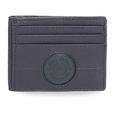 Abbildung von Pepe Jeans Cracker kartenetui Blau 9,5 x 7,5 cm Leder, blau, Talla única,