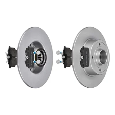 Abbildung von f.becker_line Bremsensatz Bremsscheiben Ø240MM + Bremsbeläge Hinten kompatibel mit RENAULT CLIO III Bremsen Set Bremsenset Bremsanlage