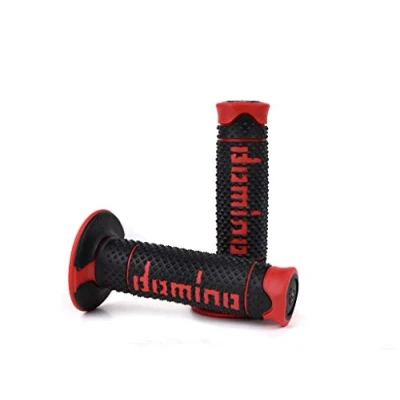 Abbildung von Domino Griffgummi Road schwarz/rot