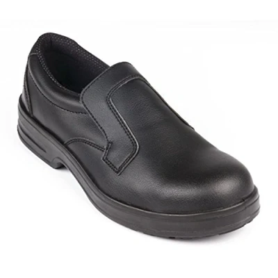 Abbildung von Lites Unisex Safety Slip On Black Size 39