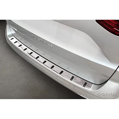 Abbildung von Avisa Edelstahl Heckstoßstangenschutz kompatibel mit Volkswagen Multivan T7 2021 &#039;Strong Edition&#039;