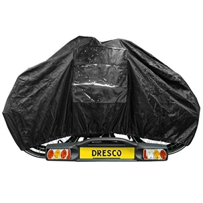 Abbildung von Dresco Dyto Fahrrad Zubehör Fahrradabdeckplane 2 Fahrräder, 5010039, Schwarz