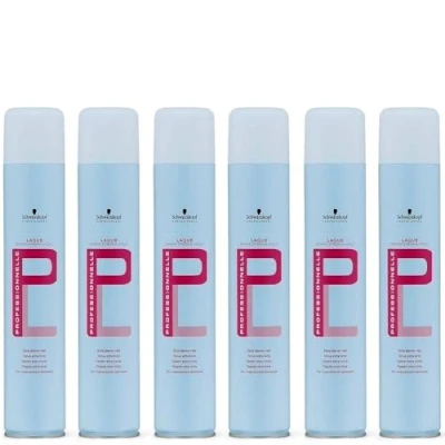 Abbildung von Schwarzkopf Professionelle Laque 500 ml super strong hold Haarspray 6er Set
