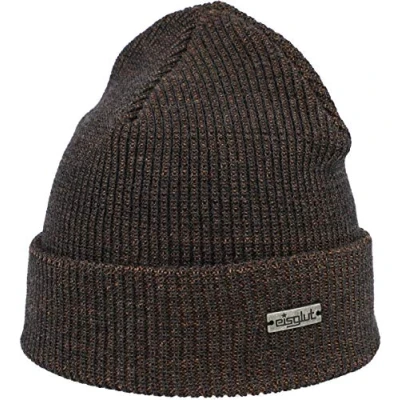 Abbildung von Eisglut Herren Leong Merino Strickmütze, anthrazit, M 57 58cm