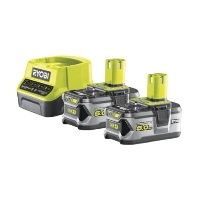 Abbildung von Ryobi RC18120 250, Wiederaufladbarer Akku, Lithium Ion (Li Ion), 18 V, 2 Stück(e), 5000 mAh, Hoch