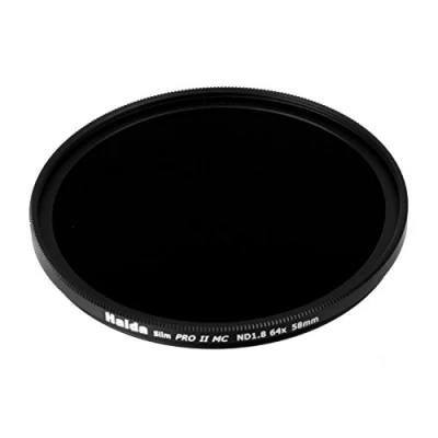 Abbildung von Haida 58 mm Slim PROII Graufilter, mehrfach beschichtet, ND 1.8, 64x