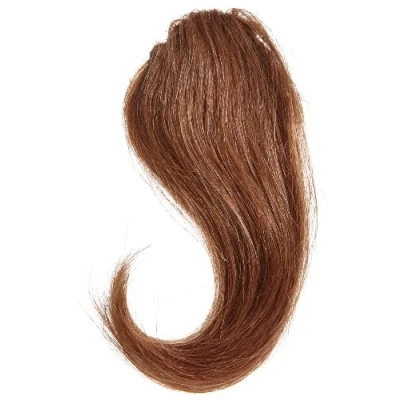 Abbildung von Love Hair Extensions 100% Echthaar Seitenpony Farbe 30 Dunkelblond, 1er Pack (1 x 1 Stück)
