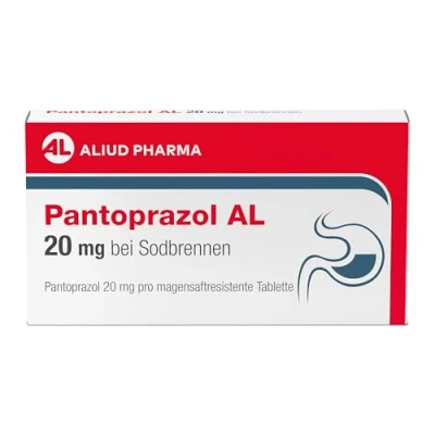 Abbildung von Pantoprazol AL 20 mg bei Sodbrennen 14 St
