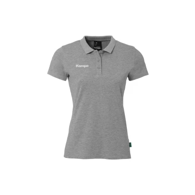 Abbildung von Kempa Damen Classic Shirt Polohemd, Dark Grau Melange, S EU