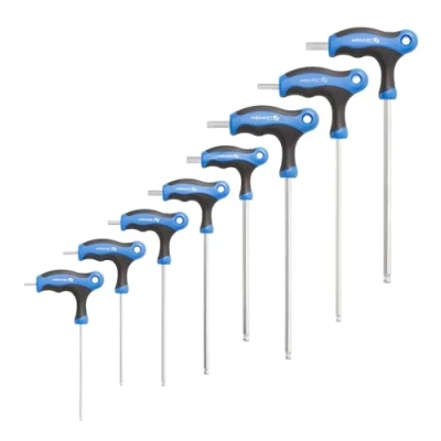 Abbildung von Hogert Technik HT1W880 Steckschlüssel 75 200 2.5, 3, 4, 5, 6, 7, 8, 10 Werkzeugstahl