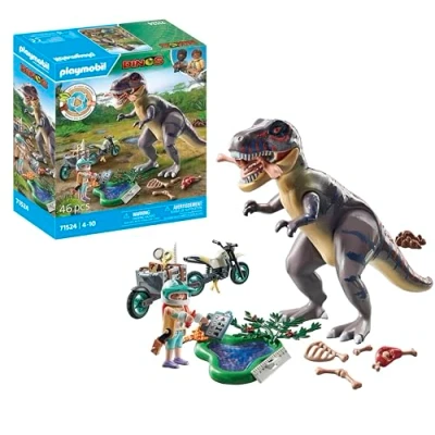 Abbildung von Playmobil® Konstruktions Spielset T Rex Spurensuche (71524), Dinos, (46 St), Made in Europe