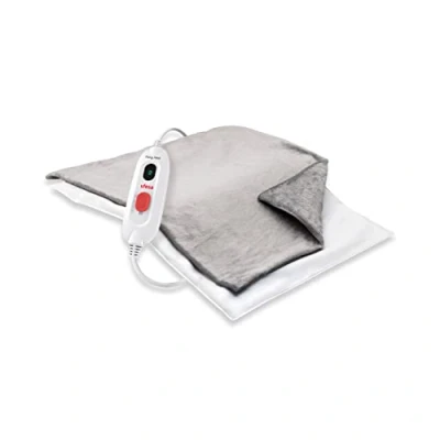 Abbildung von Ufesa Flexyheat EP Heizkissen 40x30cm, 100W, 3 Temperaturstufen, Abschaltautomatik, wasserdichtes Innenleben, waschbarer Bezug, grau
