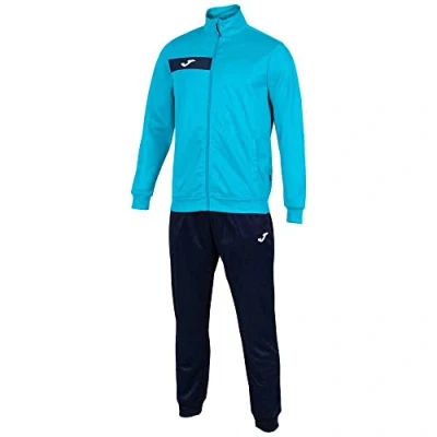 Abbildung von Joma Herren Columbus Trainingsanzug, Türkis, fluoreszierend, Marineblau, XXXXS