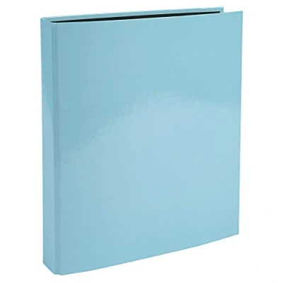 Abbildung von Exacompta 51560E Prem&#039;Touch Aquarel Ringbuch. Made in Germany. 4 D Ring Mechanik DIN A4 Füllhöhe 25 mm 1 Stück Zufallsfarbe Kalender Organizer Ordner Hefter ideal für Büro und Schule