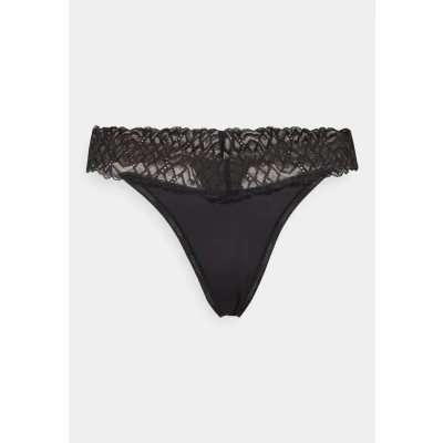 Abbildung von Calvin Klein Underwear Attraction Coordinate Thong String, Damen, Größe: XS, Black
